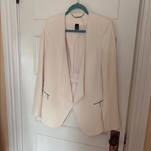 White House Black Market Off-White Blazer